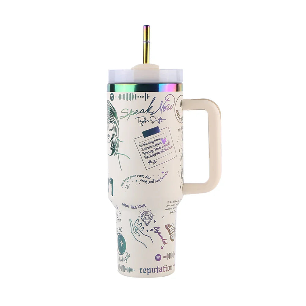 40oz Vacuum Insulated Car Mug