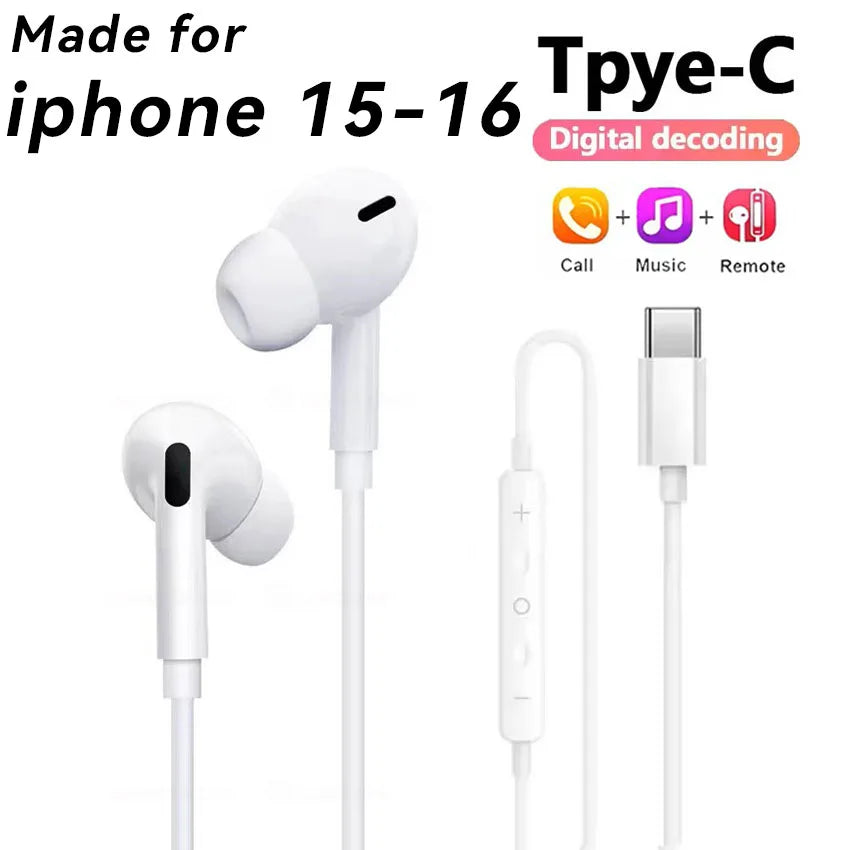 Original Wired Headphones for iPhone