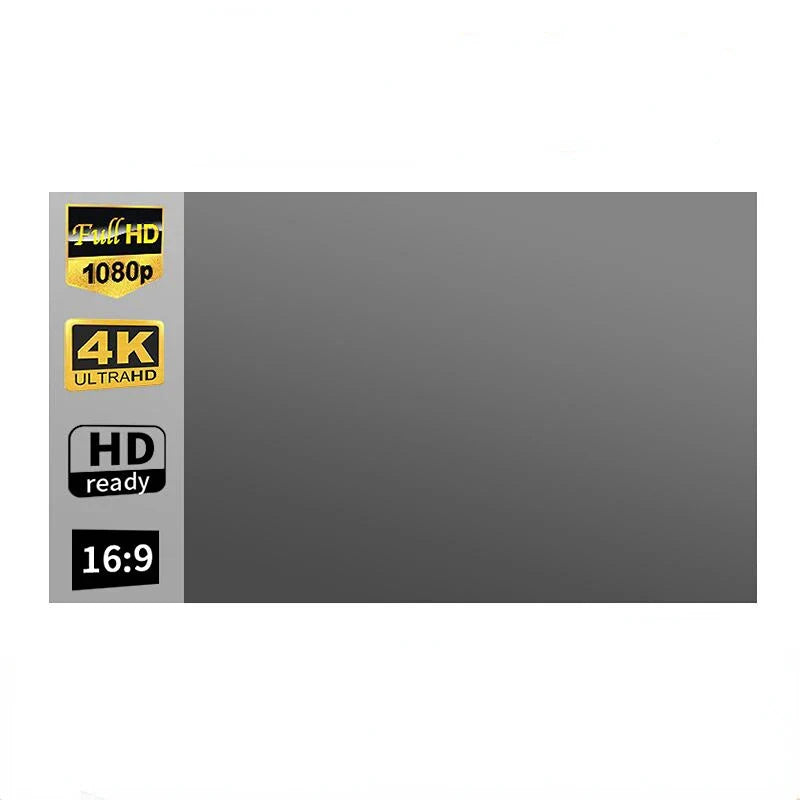 Mini Projector with 72" Screen