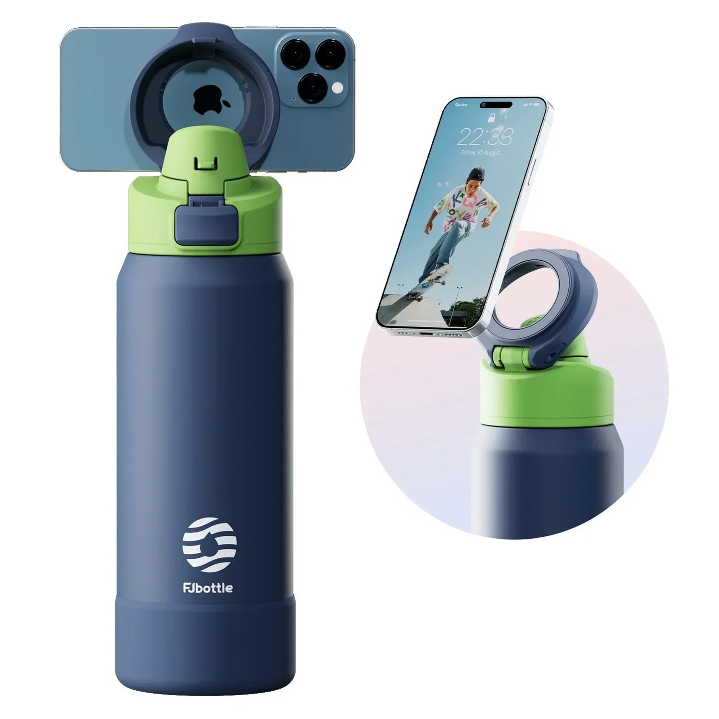 FEIJIAN Stainless Steel Sports Water Bottle