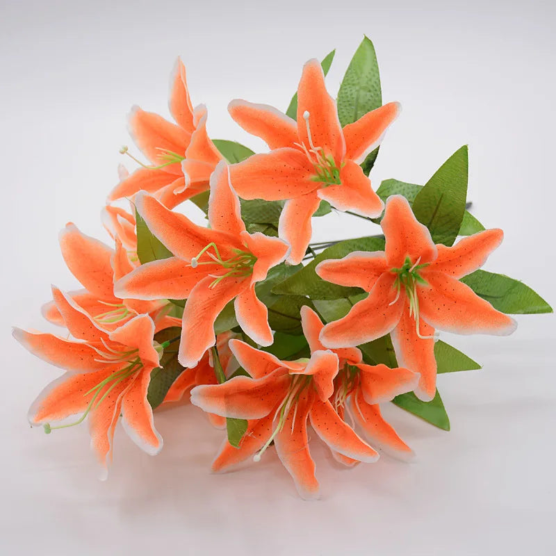 Multicolor Artificial Lily Bouquet