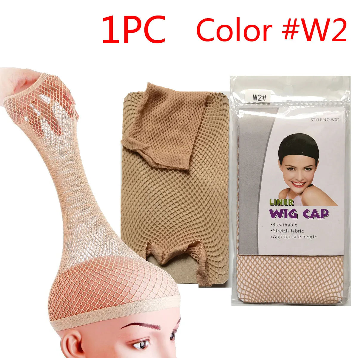 Stretchable Nylon Wig Cap