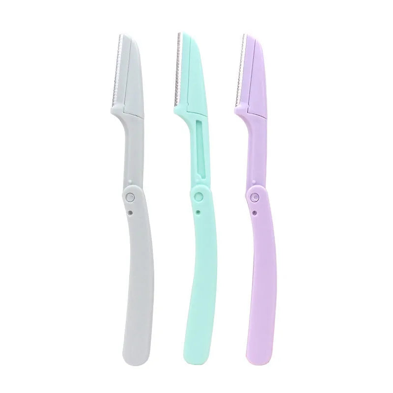3pcs Foldable Eyebrow Grooming Set
