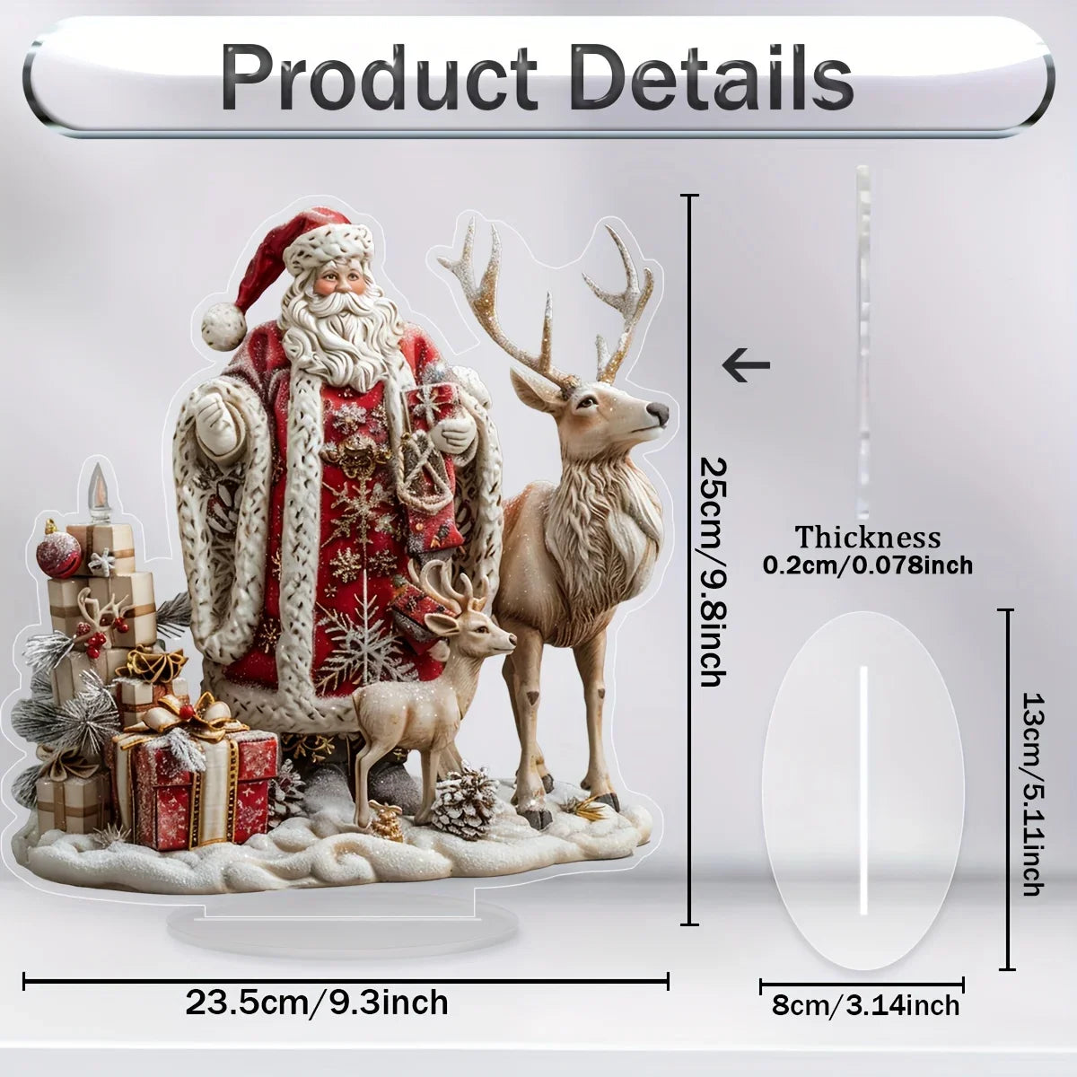 Bohemian Christmas Desktop Decoration
