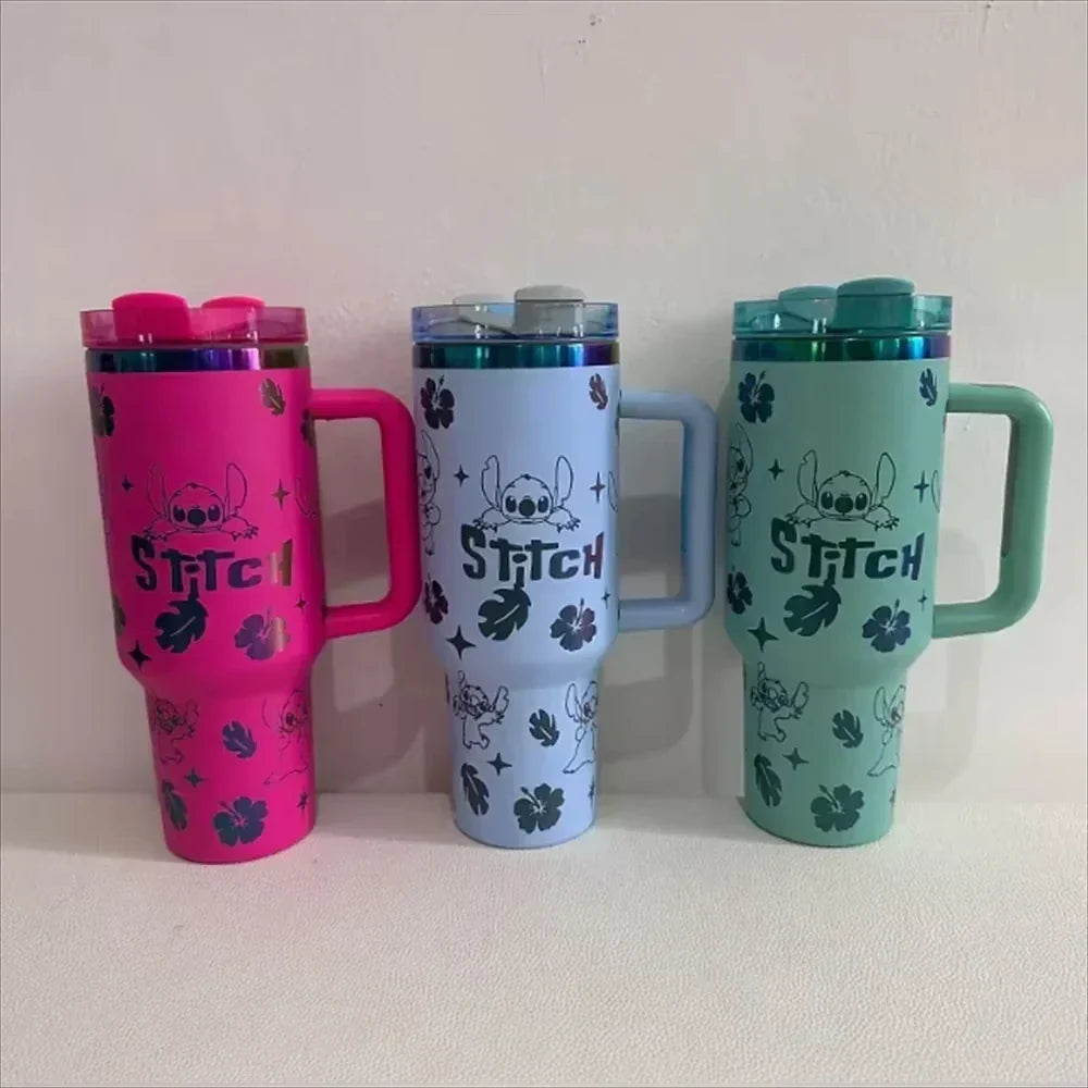 Bandai Miniso Stitch Stainless Steel Tumbler