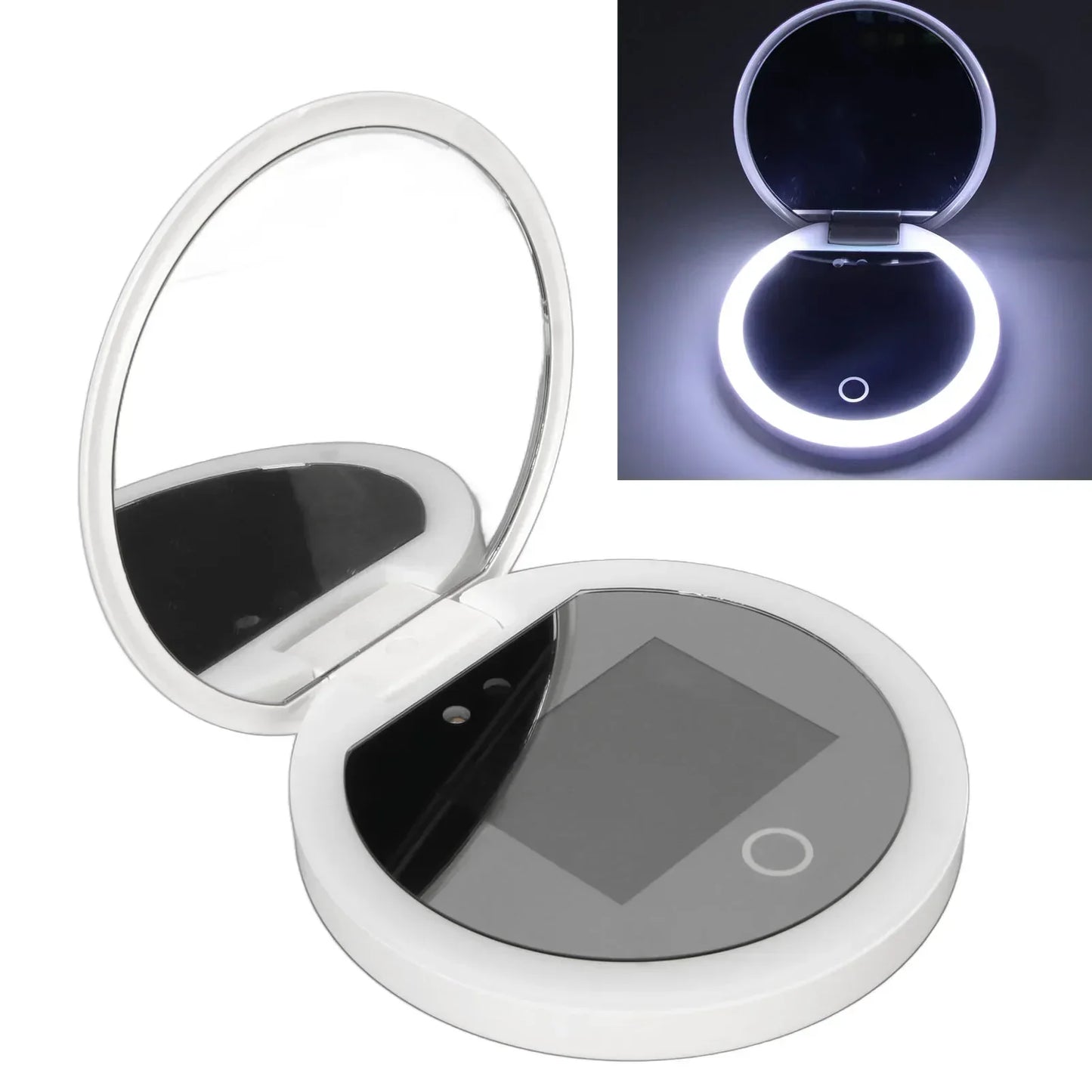 UV Sunscreen Testing Makeup Mirror