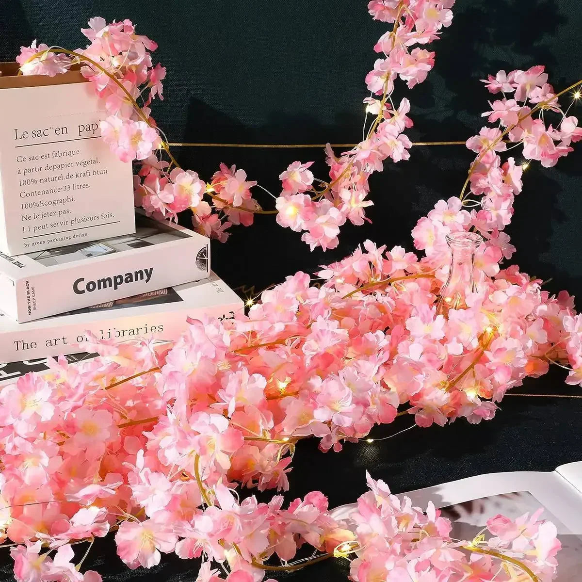 Cherry Blossom String Fairy Lights
