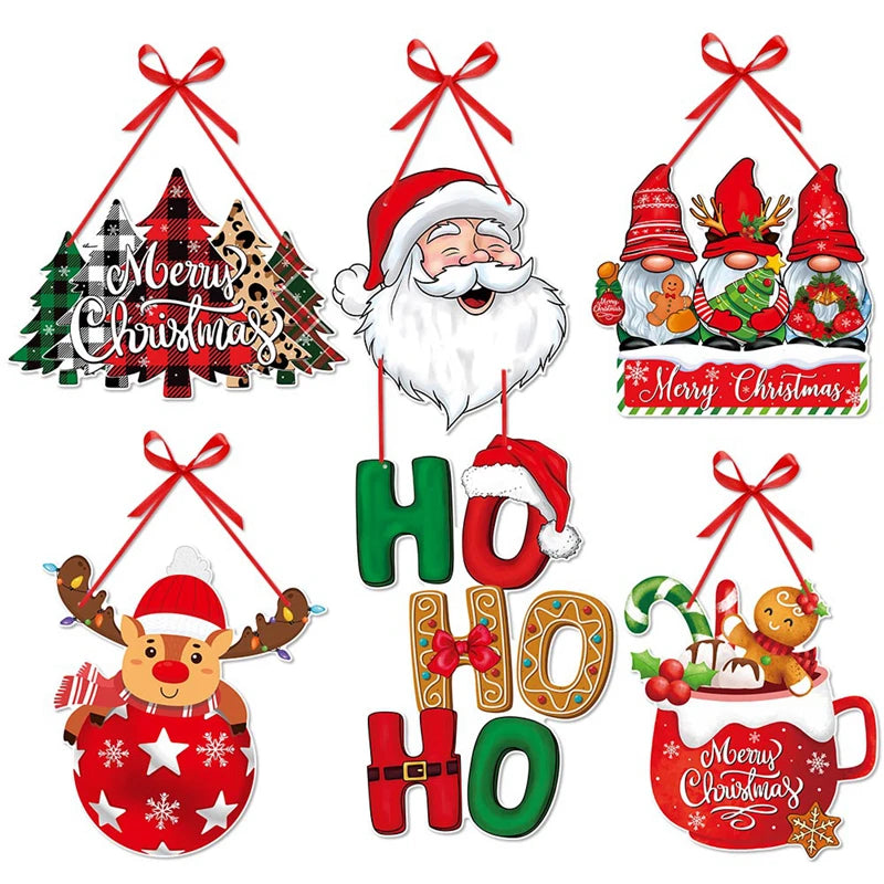Merry Christmas Door Hanging Ornament