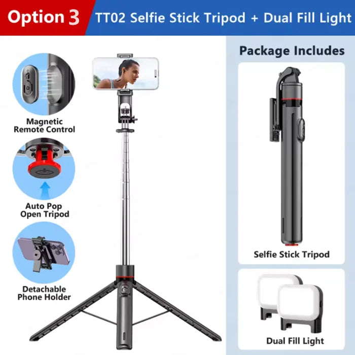 BSLIUFANG Auto Pop Tripod