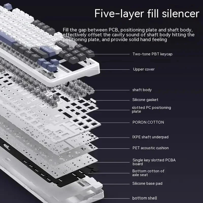 AULA F87Pro Mechanical Gaming Keyboard