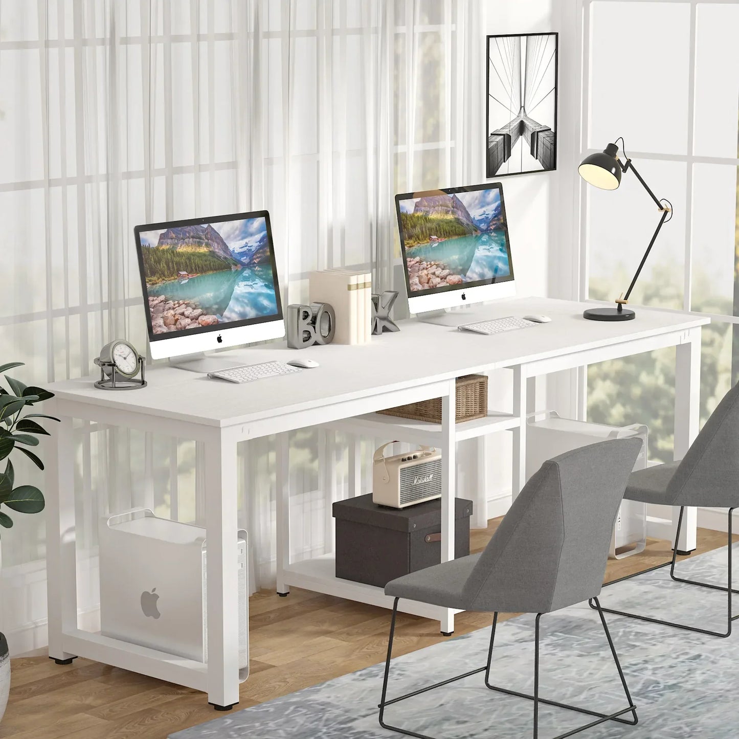 Tribesigns 78-Inch Computer Desk