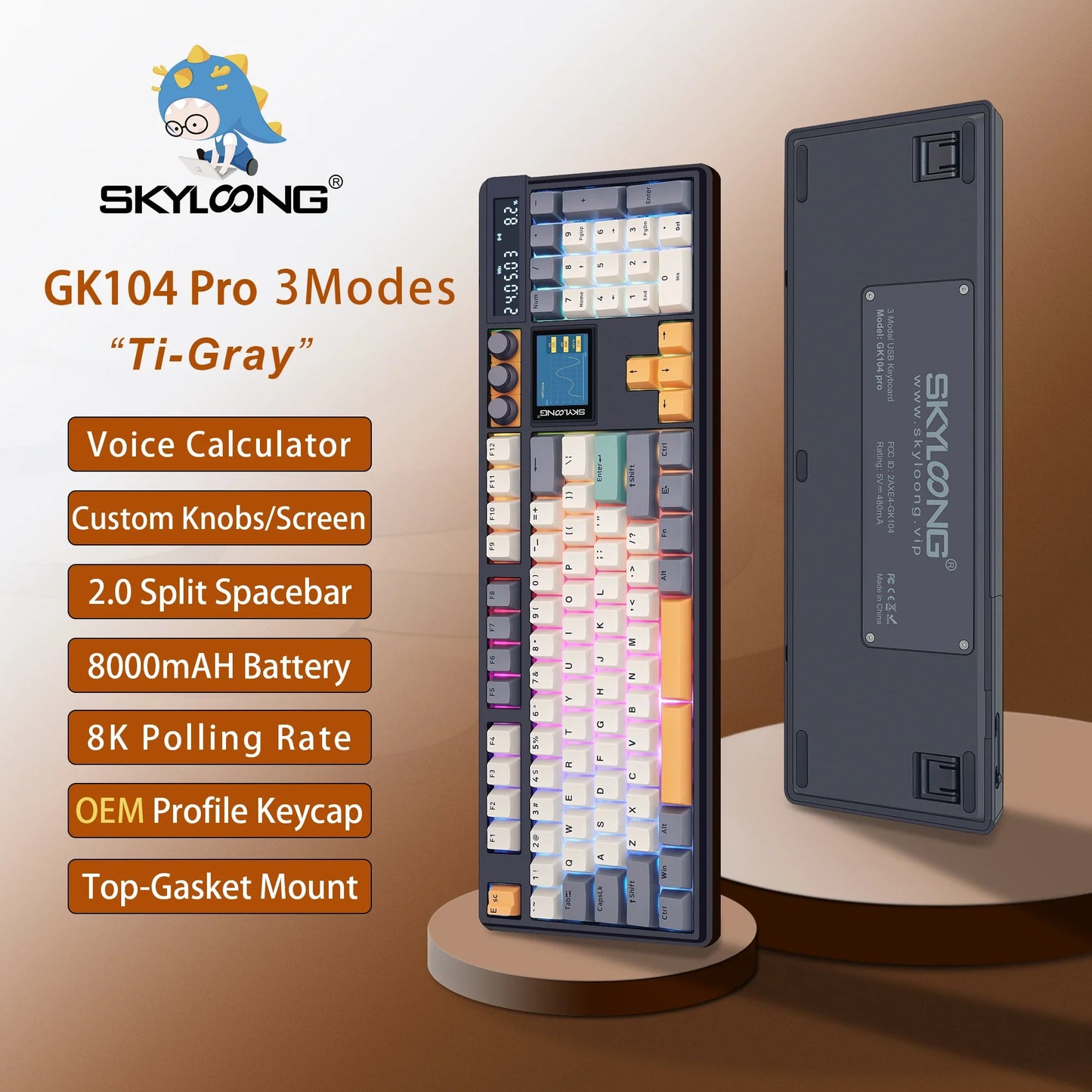 SKYLOONG GK104 Pro Keyboard