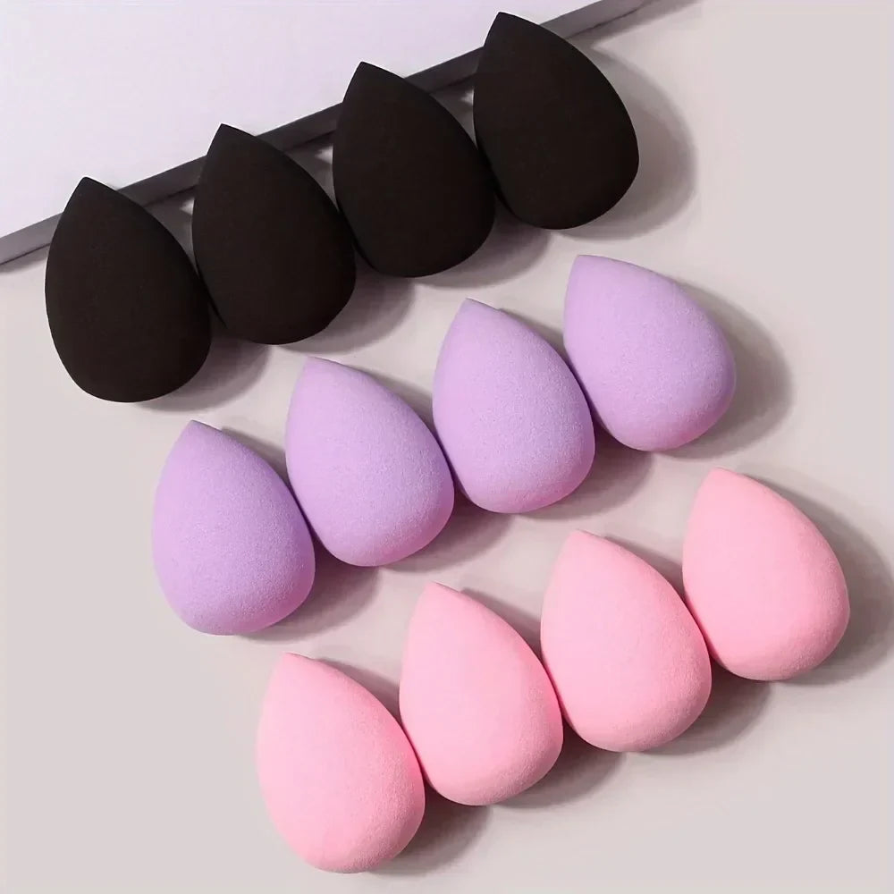 12Pcs Multicolor Makeup Sponge Set