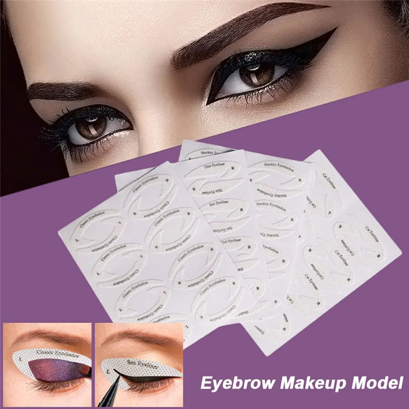 Reusable Eye Makeup Stencil Set