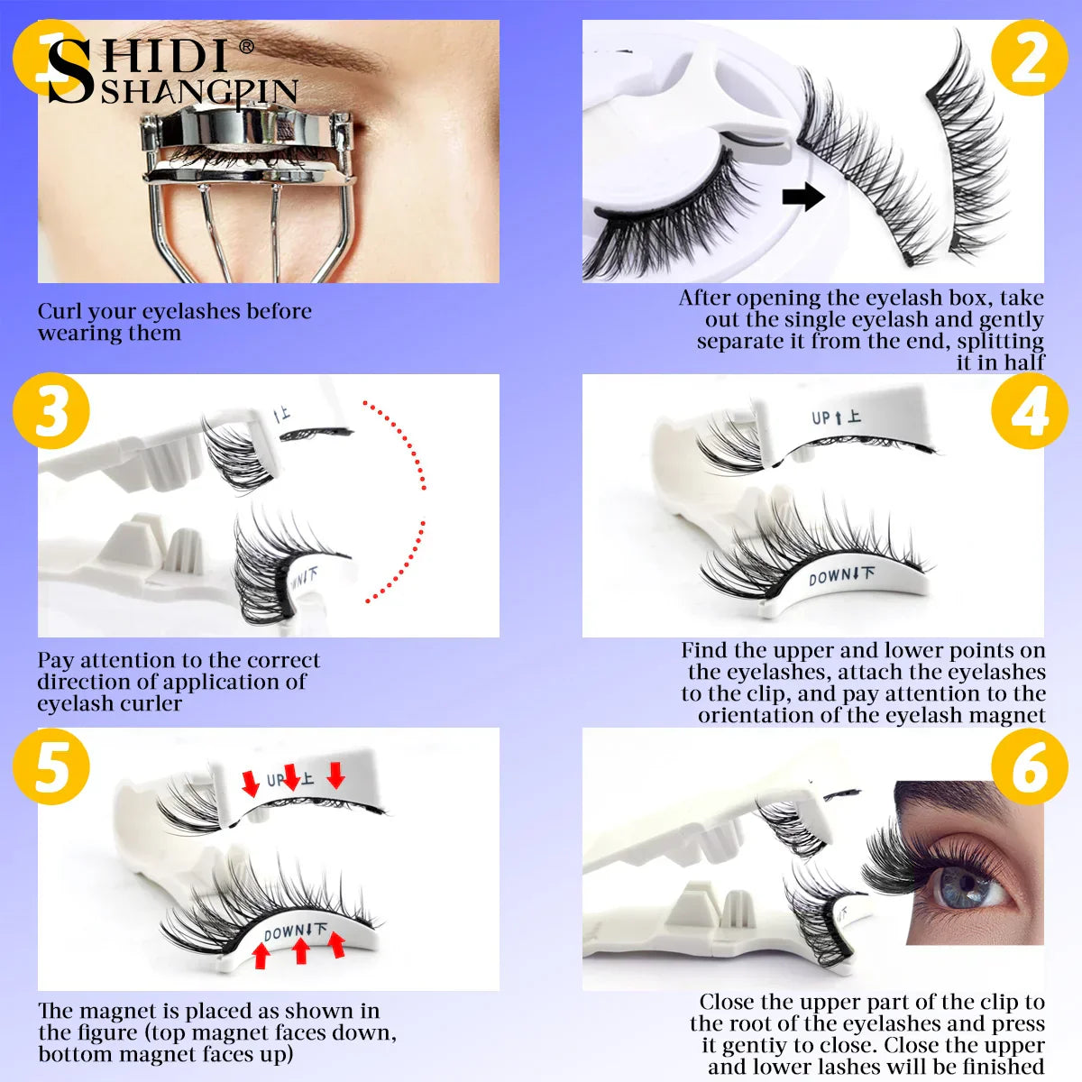 3D Mink Magnetic Eyelashes
