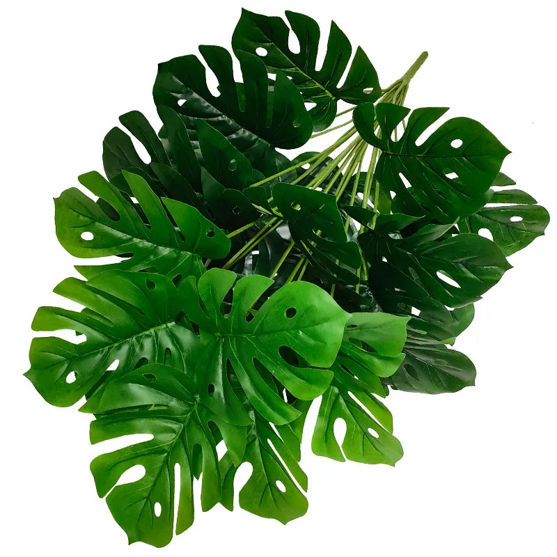 Large Artificial Monstera Tree