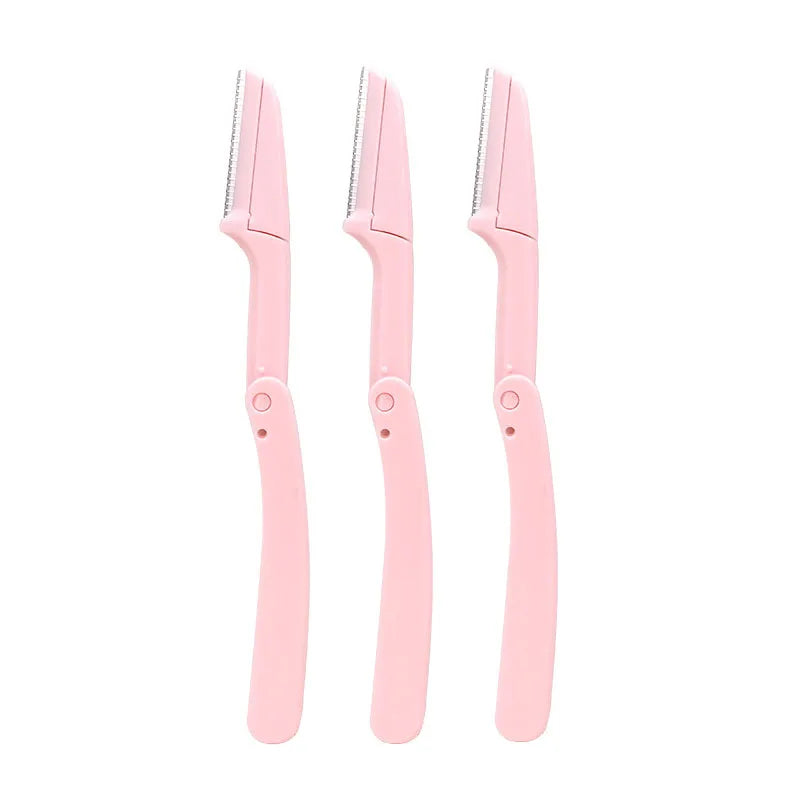 3pcs Foldable Eyebrow Grooming Set