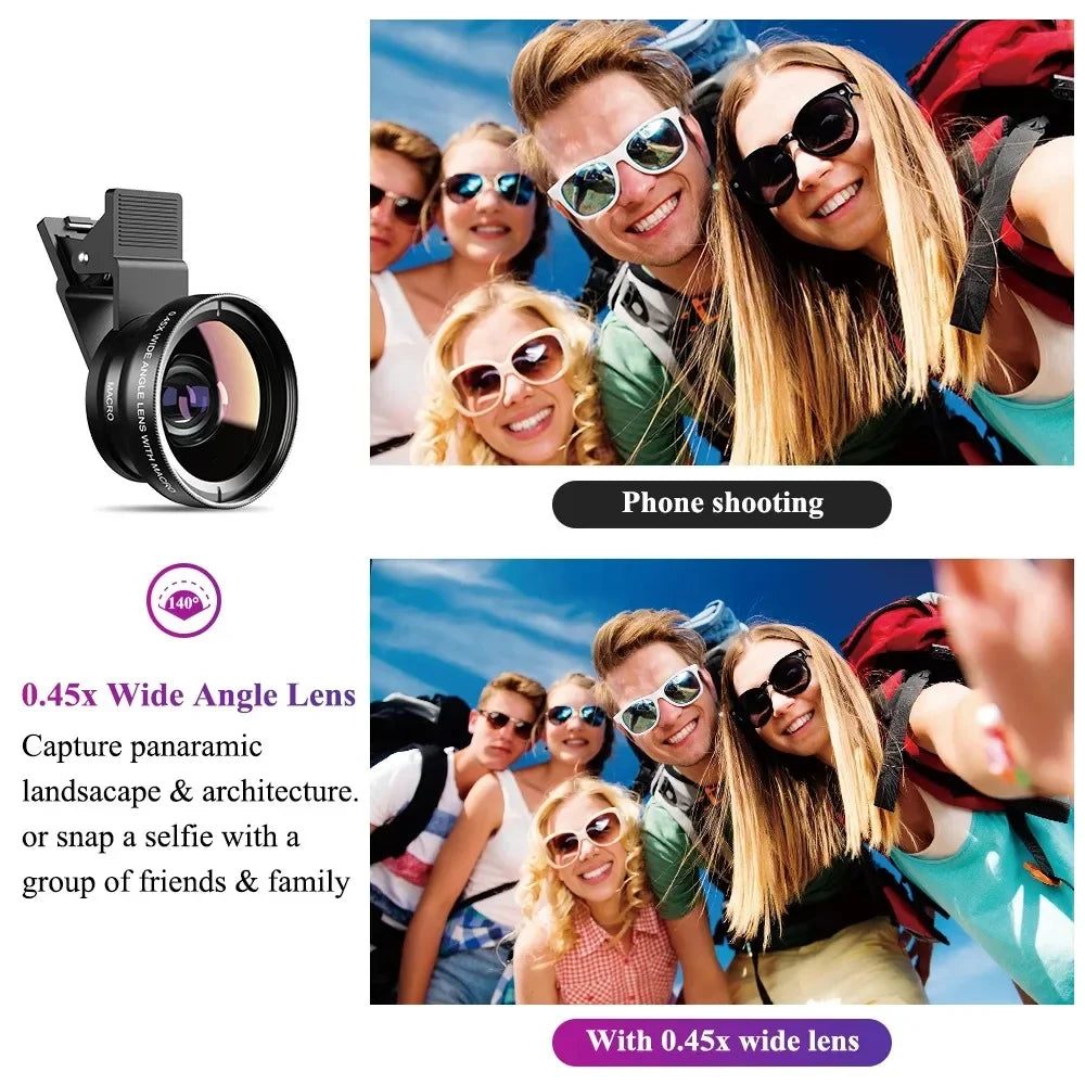 2-in-1 Fisheye Macro Lens