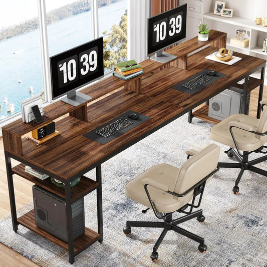 78.74" Two-Person Office Desk