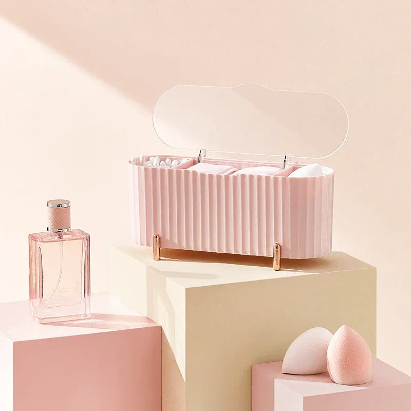 Transparent Desktop Beauty Organizer