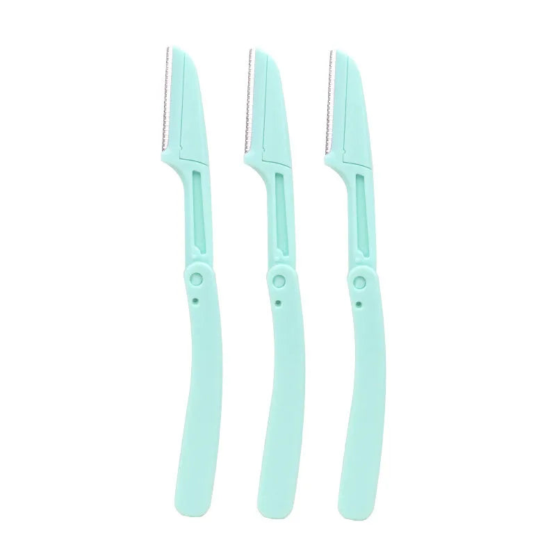 3pcs Foldable Eyebrow Grooming Set