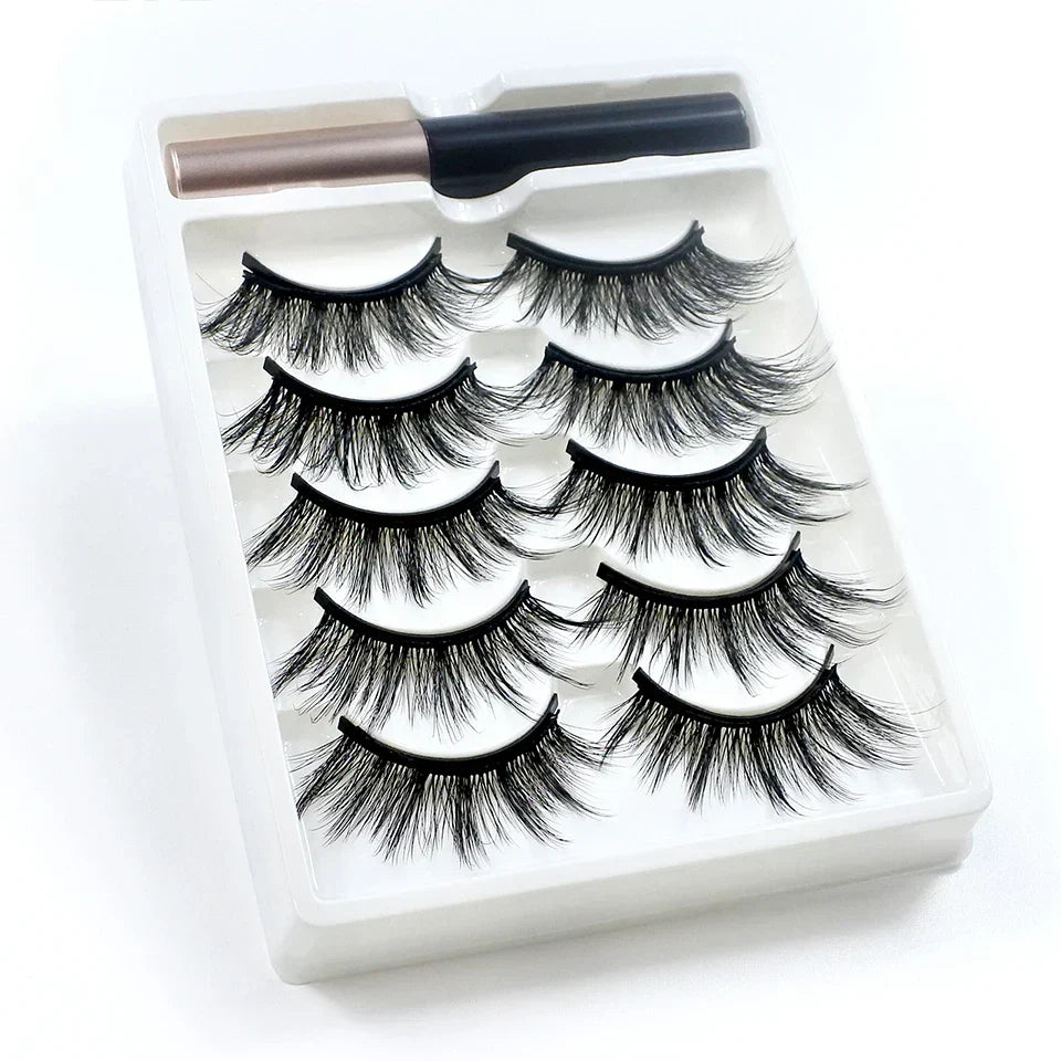 3D Magnetic Fluffy Eyelashes