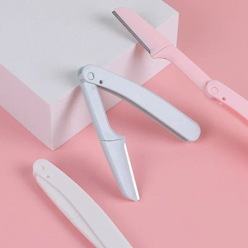 3pcs Foldable Eyebrow Grooming Set