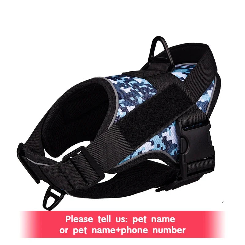 Custom Tactical No-Pull Harness