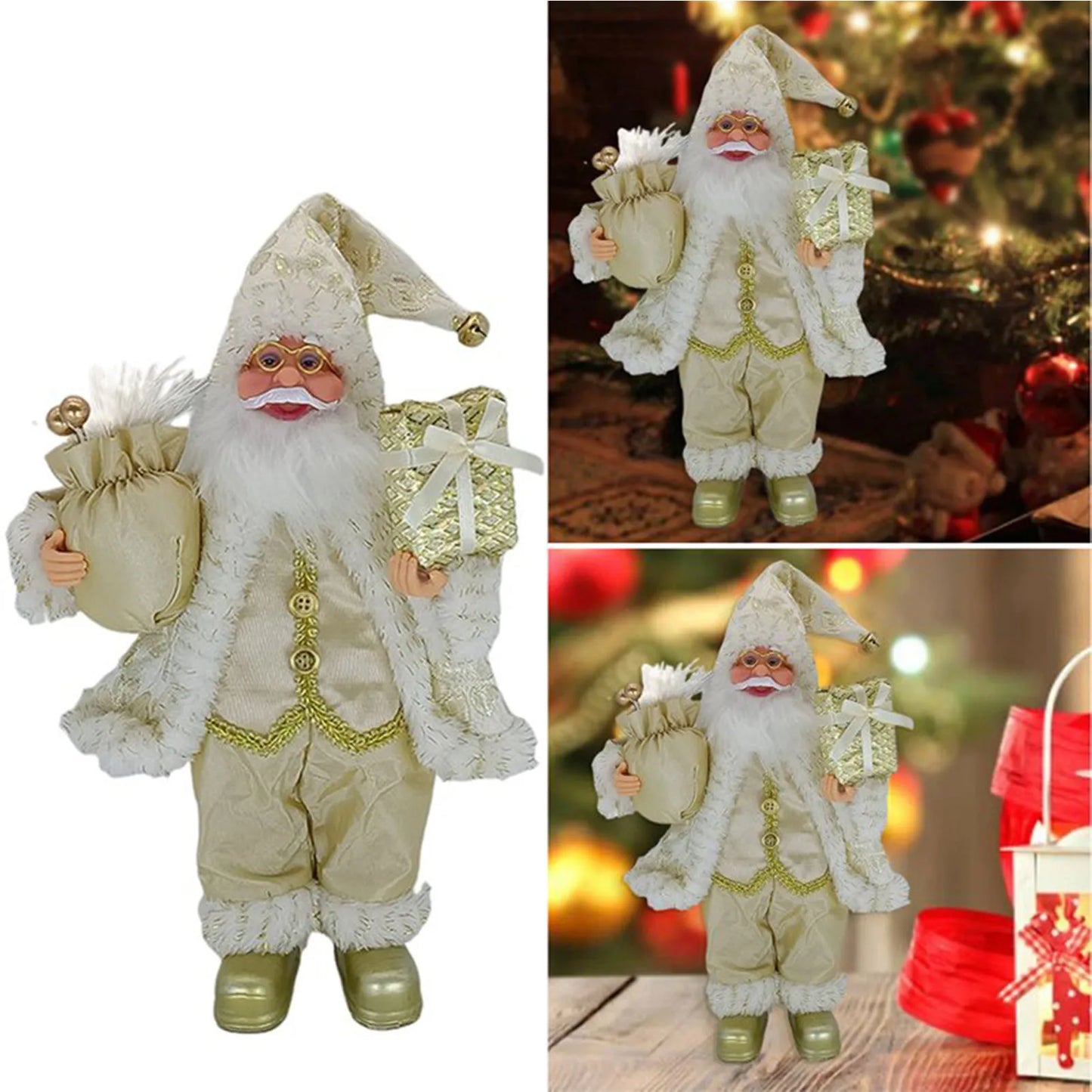 12inch Santa Claus Figurine Ornament
