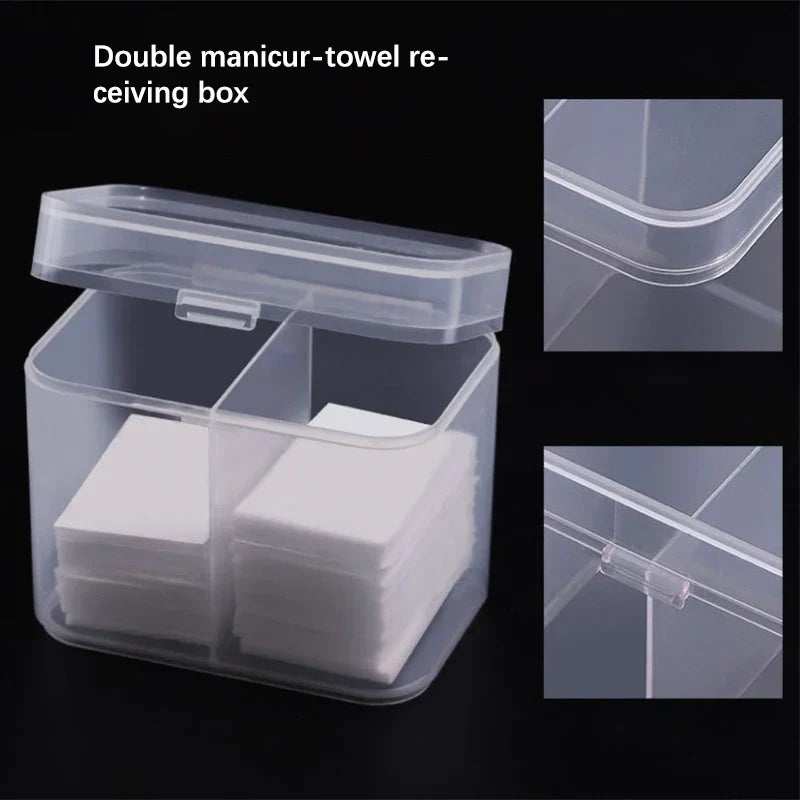 Double-Compartment Beauty Storage Box