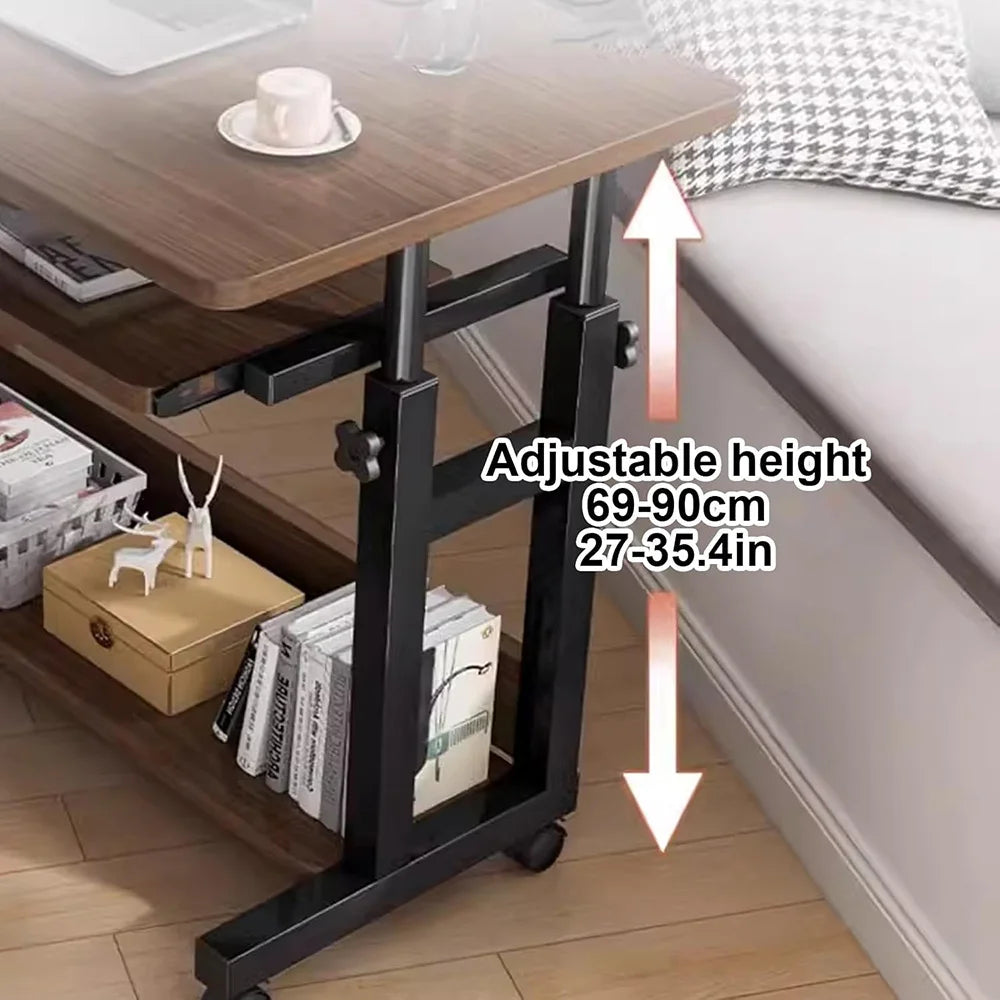 YQXH Mobile Adjustable Wooden Desk