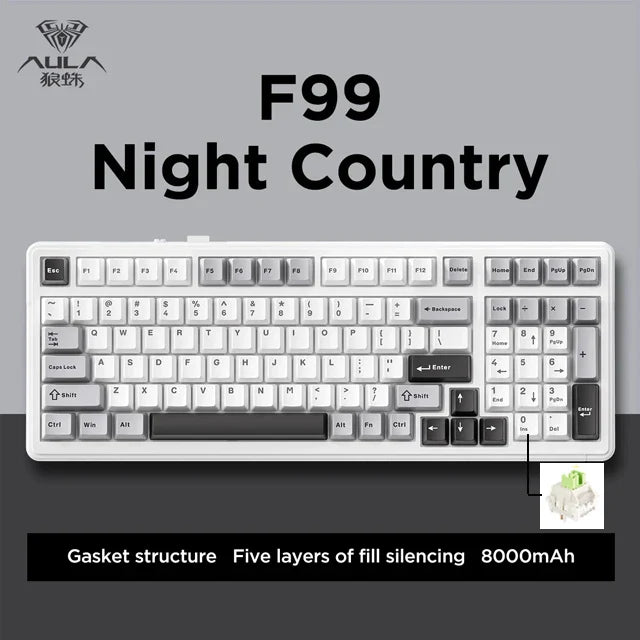 AULA F99 Gaming Mechanical Keyboard