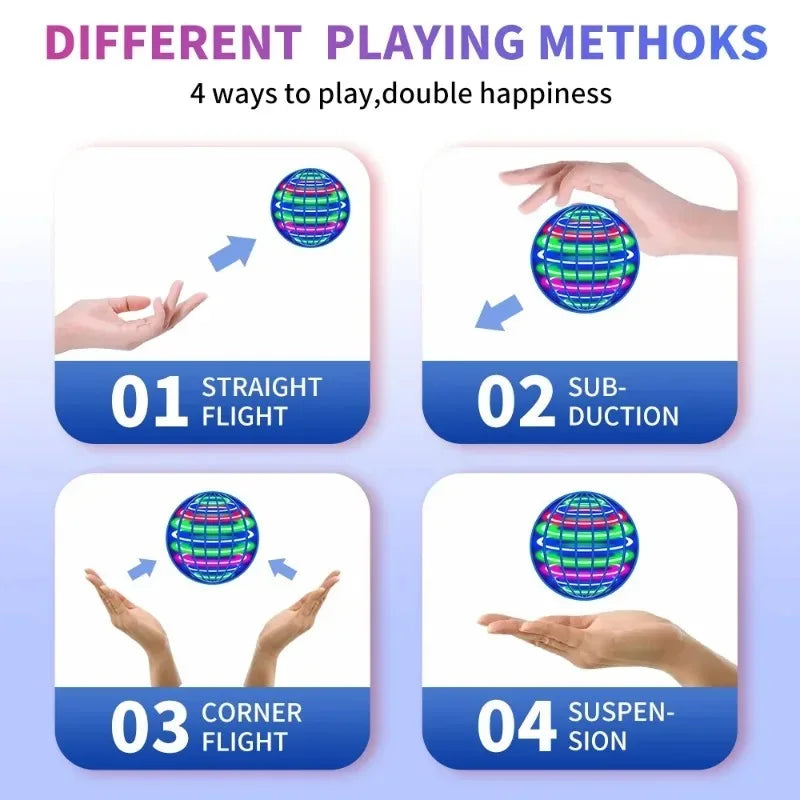 Magic LED Flying Spinning Ball