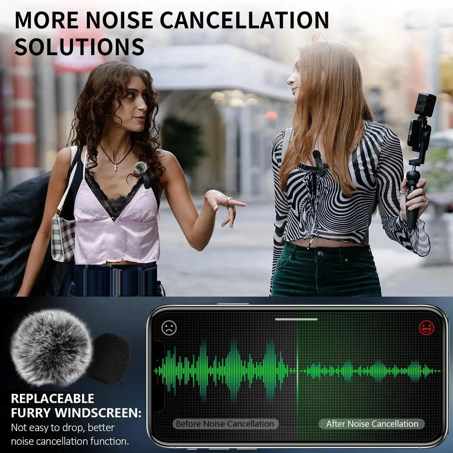 Wireless Lavalier Microphone for Phone