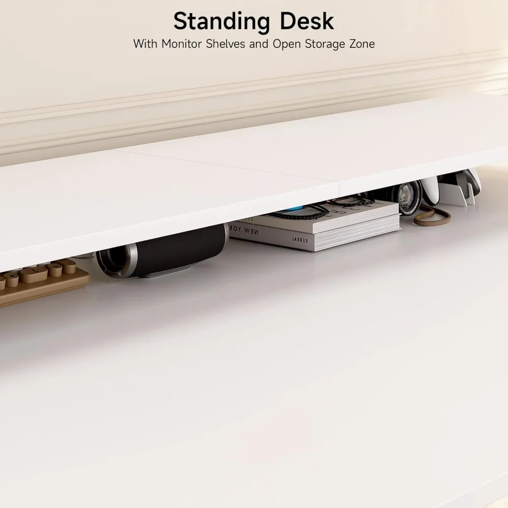 DAFIFY 63x43" Electric L-Shaped Desk
