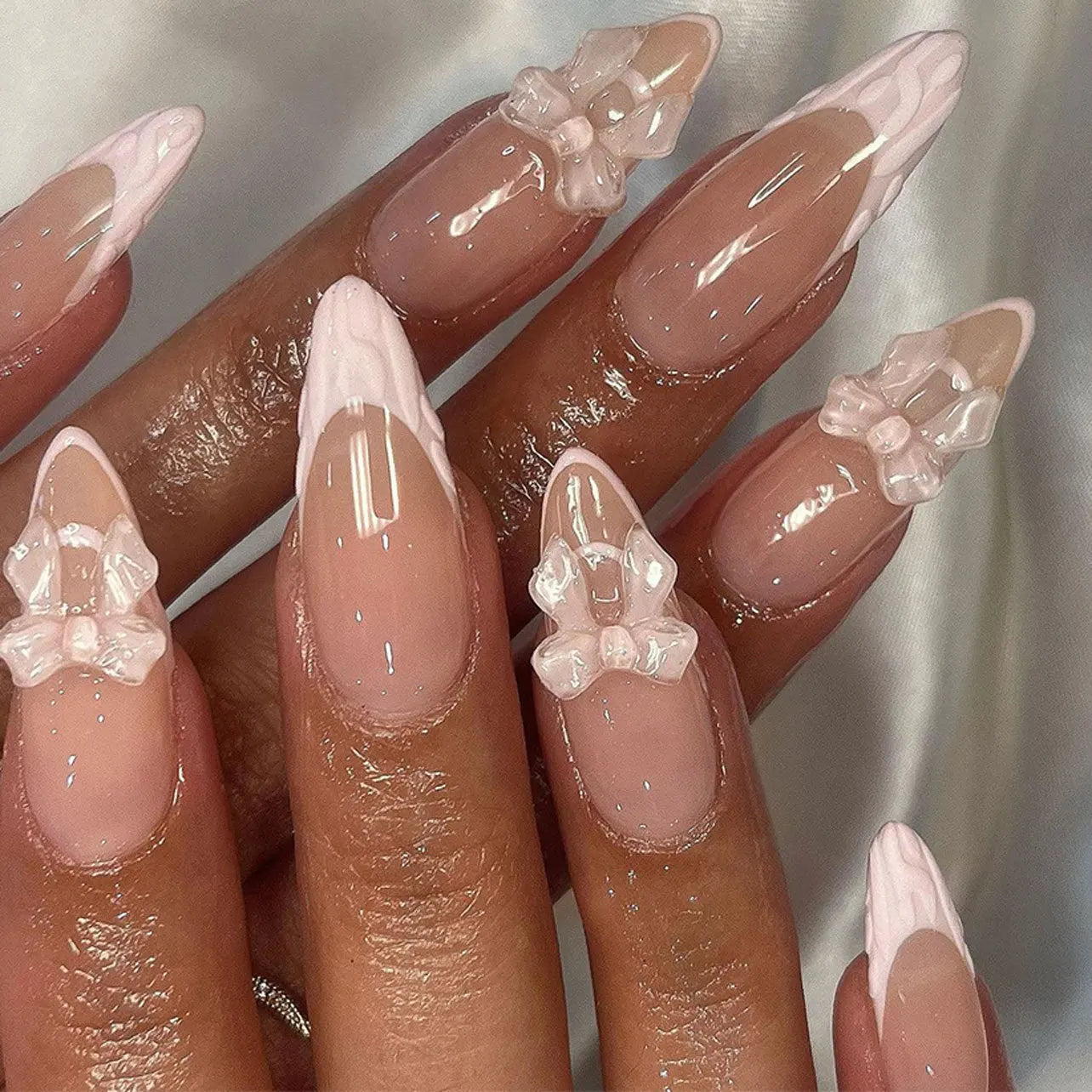 24Pcs Sweet Press-On Nail Set
