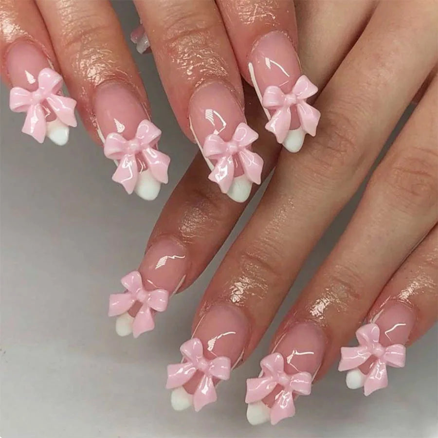 24Pcs Sweet Press-On Nail Set
