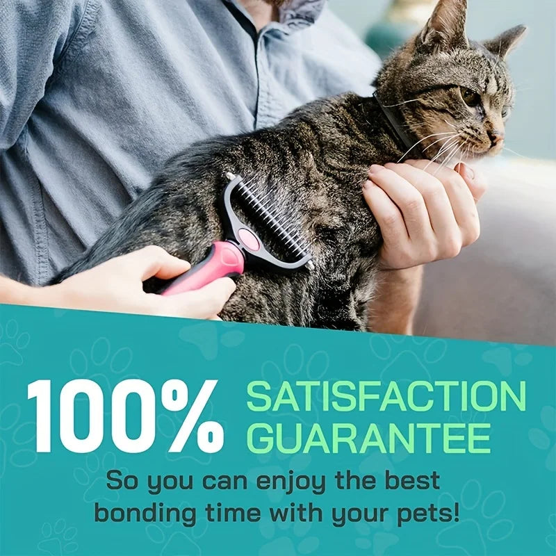 DUTRIEUX Double-Sided Pet Grooming Comb