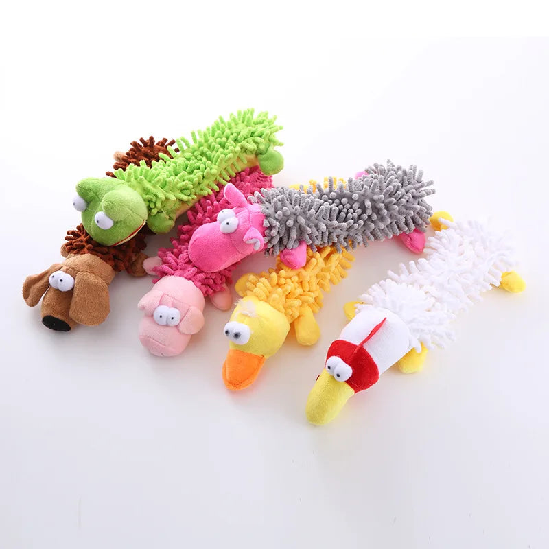 Plush Sound Dog Chew Toy