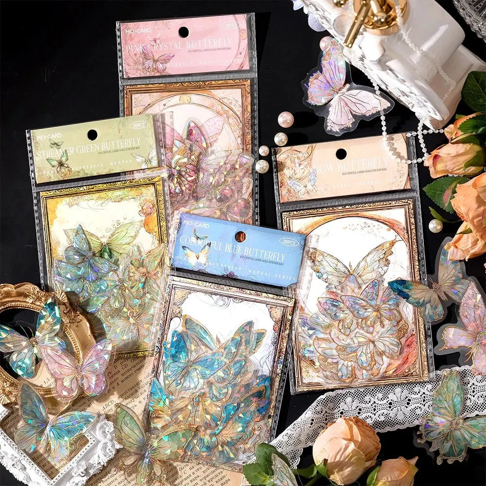 Butterfly PET Sticker Pack