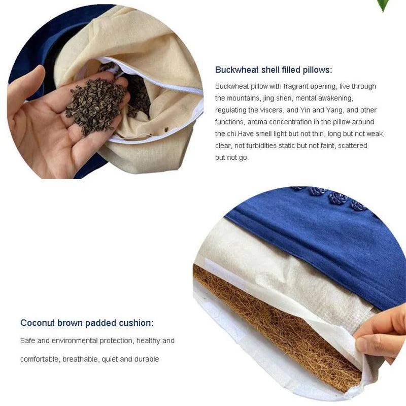 Linen Coconut Palm Acupressure Mat