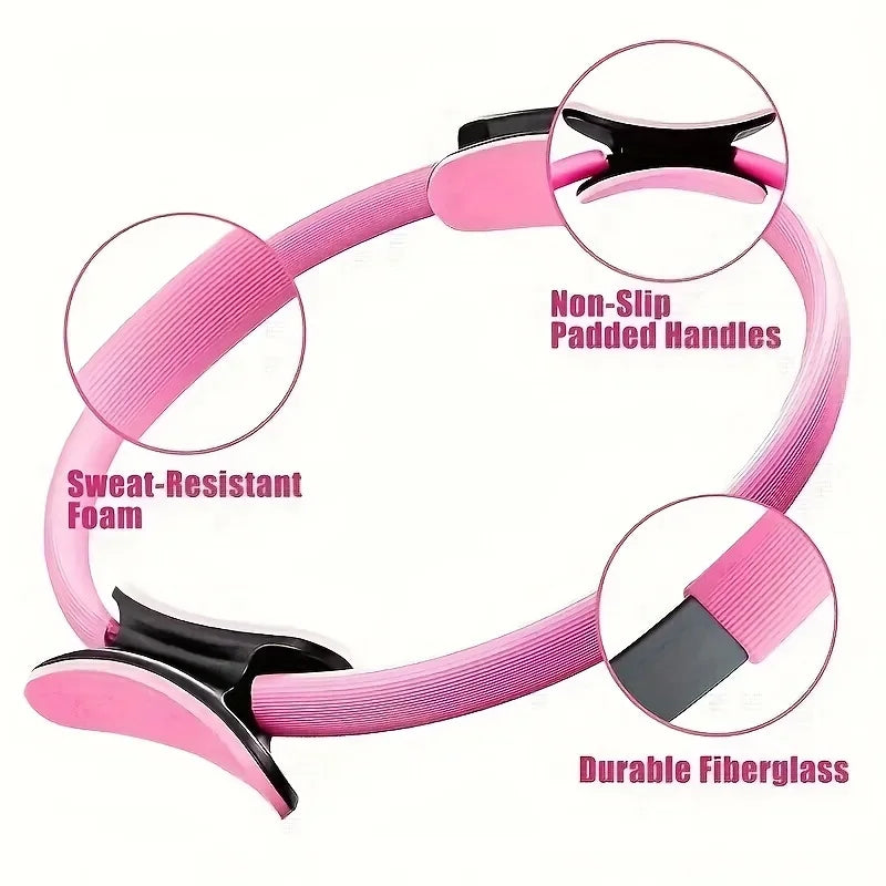 5-Piece Yoga Pilates Ring Set