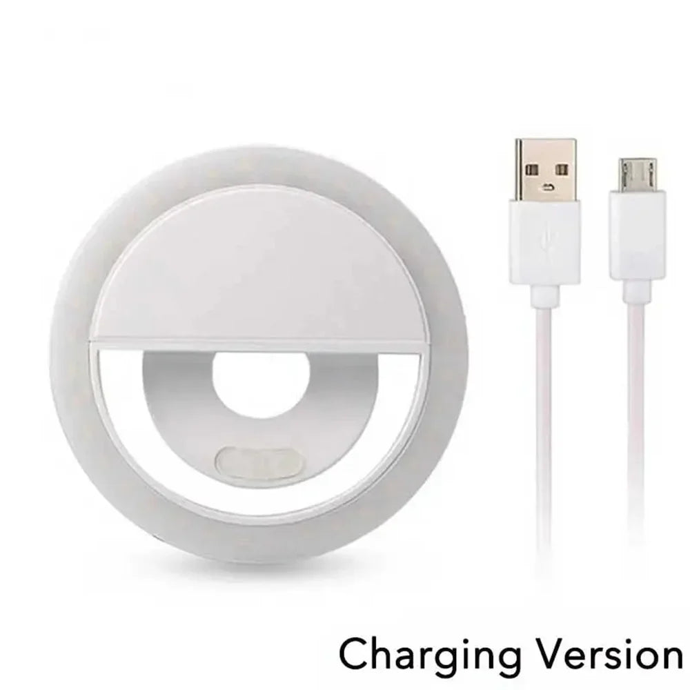 USB Rechargeable LED Selfie Ring