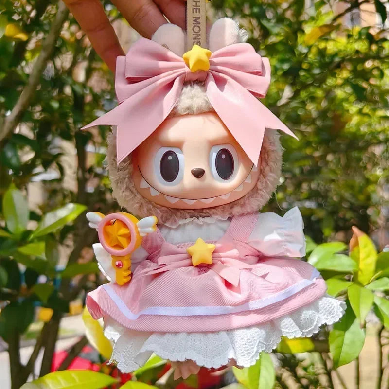 17cm Labubu Hoodie Clothes
