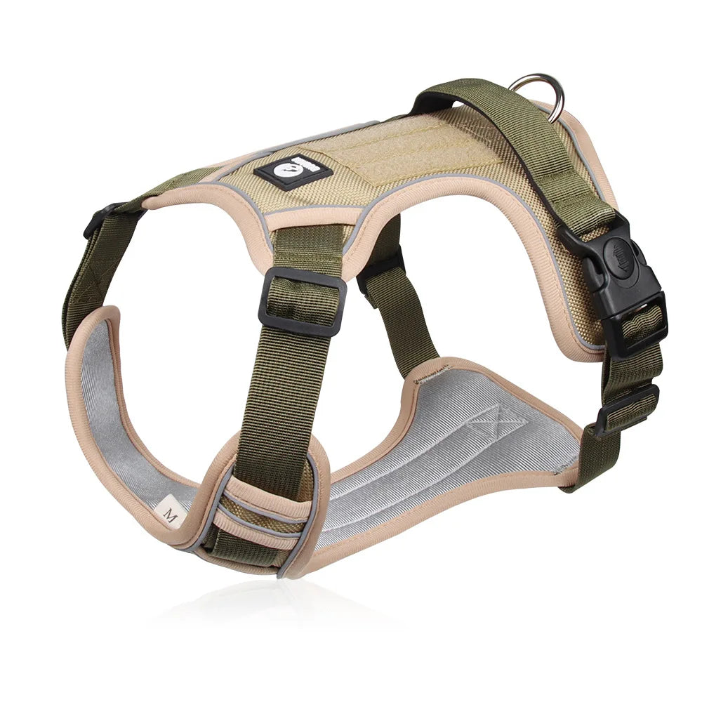 Tactical Reflective Large Dog Harness