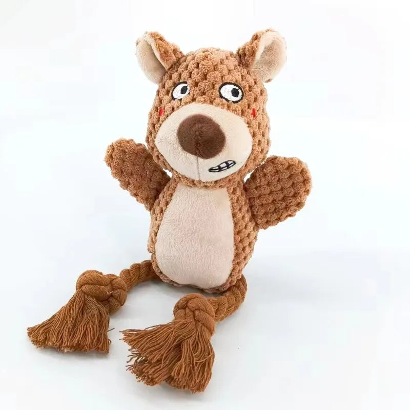 Stuffed Squeaky Dog Toy