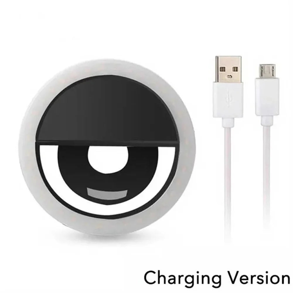 USB Rechargeable LED Selfie Ring