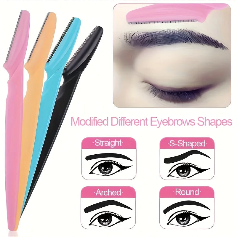 Multi-Piece Eyebrow Shaver Kit