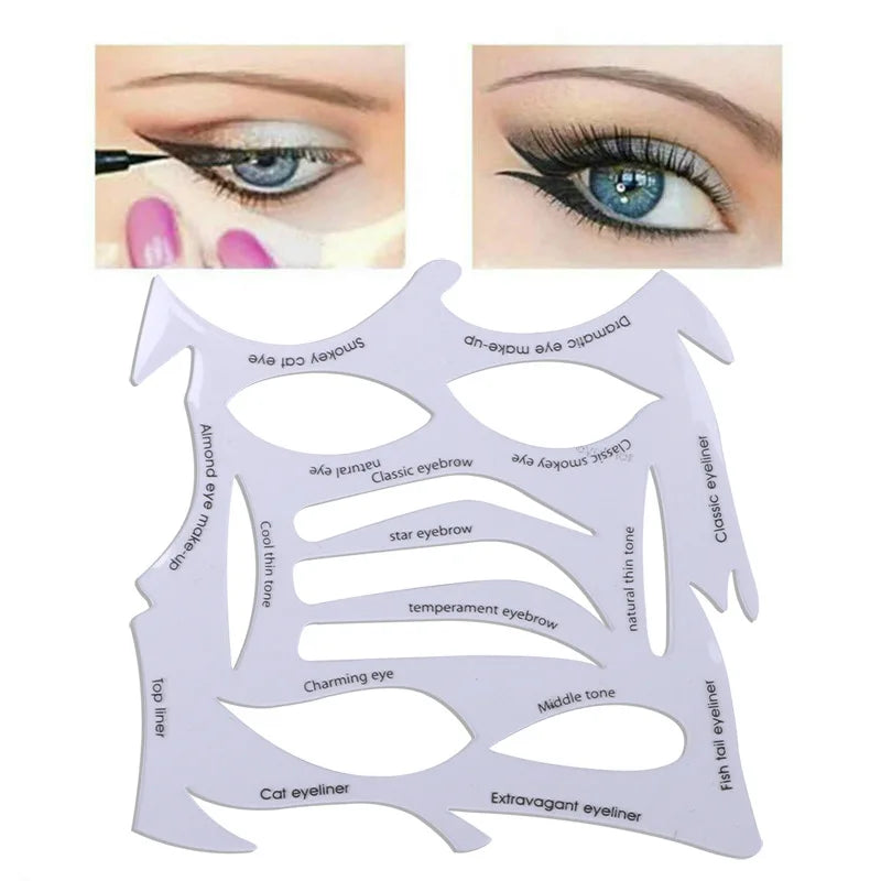 Reusable Eye Makeup Stencil Set