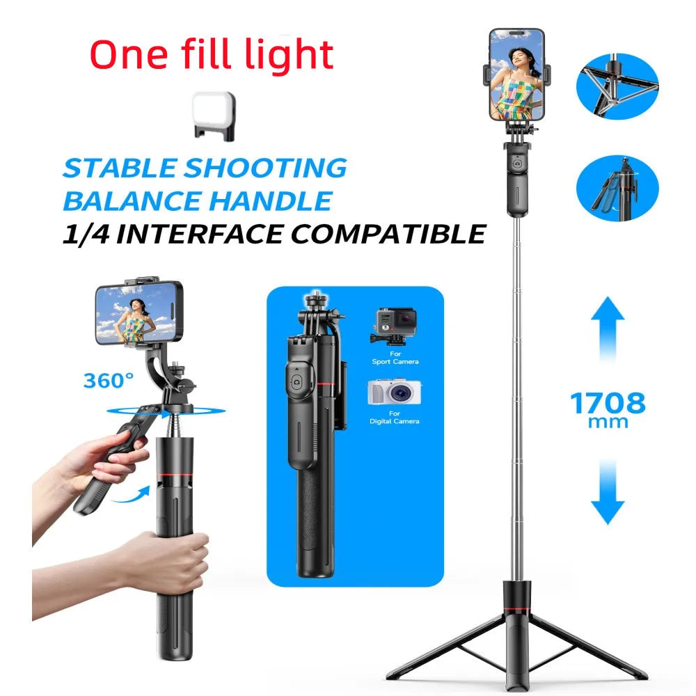 BSLIUFANG 360° Selfie Tripod